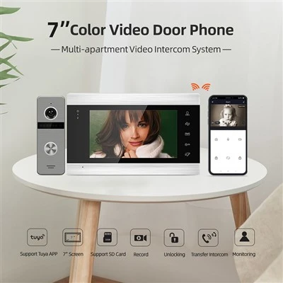 Smart Home Tuya Smart Wifi Video Doorbell Intercom